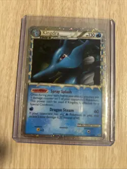 KINGDRA Pokemon TCG Unleashed Series Ultra Rare Holo-Foil 85/95 LP/MP - Image 1