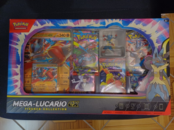 Pokemon Mega Lucario ex Figuren Kollektion Ewige Rivalen Mega Entwicklung NEU - Image 1