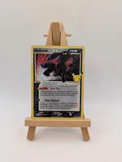 Umbreon Gold Star 17/17 Pokemon TCG Celebrations Classic Collection - Image 1