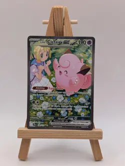 Lillie's Clefairy ex 184/159 Journey Together Pokemon LP - Image 1