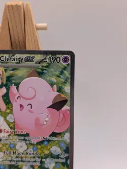 Lillie's Clefairy ex 184/159 Journey Together Pokemon LP - Image 3