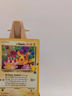 Pokemon TCG Birthday Pikachu 24 Celebrations Classic Collection Ultra Rare MP/HP - Image 2