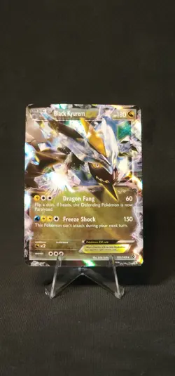 Pokemon Black Kyurem EX 101/149 Boundaries Crossed Holo NM - Image 1