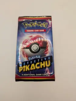 Pokemon - Detective Pikachu Booster Pack Sun & Moon Sealed TCG - Image 1