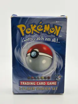 Pokemon TCG WOTC 1999 2-Player Starter Set *BOX & MANUALS ONLY* - Image 1