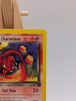 Pokemon - Dark Charmeleon - Team Rocket - W Stamp 32/82 WOTC - Image 3