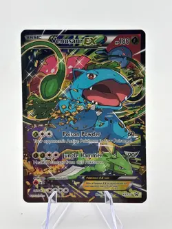 Pokemon TCG XY Promos - Venusaur EX XY123 Black Star Promo Mp - Image 1