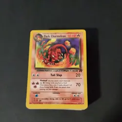 Dmg/HP/MP Pokemon Team Rocket Unlimited Complete Common & Uncommon Set Lot of 48 - Image 1