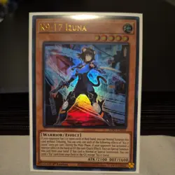 Yu-Gi-Oh! K9-17 Izuna Ultra Rare JUSH-EN031 - Image 1