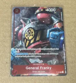 General Franky - P-027 - One Piece Card Game - Event Pack Vol. 2 - Image 1