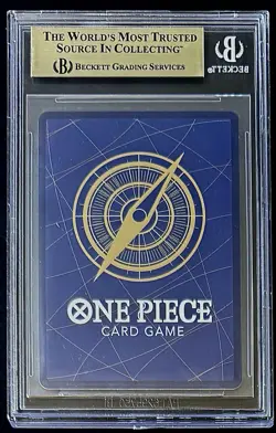 BGS 9.5 One Piece P-053 P* Nami Full Art - English - Foil - The Best - Graded - Image 2