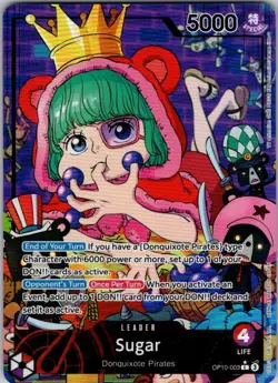 One Piece | Royal Blood | Sugar (003) (Parallel) | L | OP10-003 | NM - Image 1
