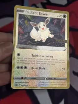 Radiant Eevee SWSH230 SWSH: Sword & Shield Promo Cards Holo - Image 5