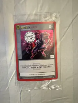 MetaZoo Seance x CGC Holo Promo Card New Sealed 2022 NYCC Exclusive - Image 1