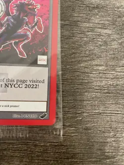 MetaZoo Seance x CGC Holo Promo Card New Sealed 2022 NYCC Exclusive - Image 4