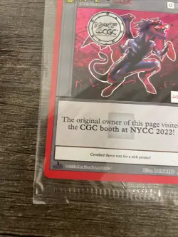 MetaZoo Seance x CGC Holo Promo Card New Sealed 2022 NYCC Exclusive - Image 5