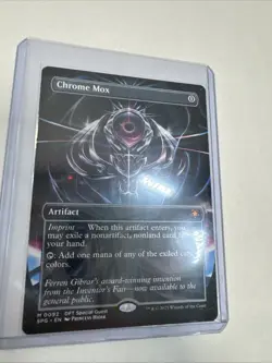 MAGIC THE GATHERING TCG: CHROME MOX #92 borderless card LIGHTLY PLAYED ng11318 - Image 3