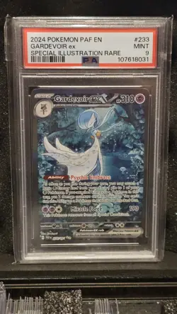 Pokemon Gardevoir EX Paldean Fates Card 233/091 PSA 9 SPECIAL ILLUSTRATION RARE - Image 1