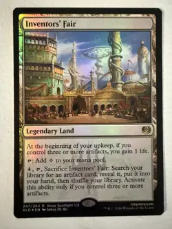 MTG: Inventors’ Fair FOIL Card Kaladesh 247/264 - Image 1