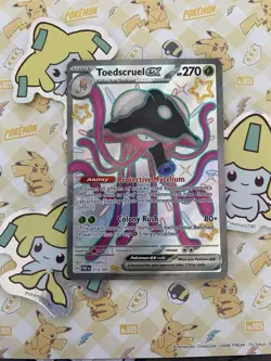 ✨ Toedscruel ex - 213/091 - Paldean Fates - Shiny Ultra Rare - Pokemon TCG Card - Image 1