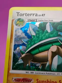 Torterra 11/100 Stormfront Mid-Era Holo Rare Pokemon Card - Image 3
