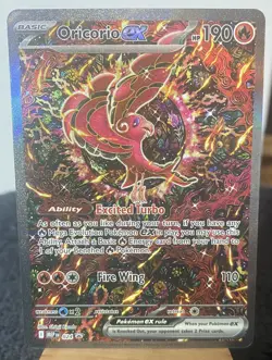 Oricorio ex 024 Phantasmal Flames UPC Promo Pokemon Card NM - Image 1