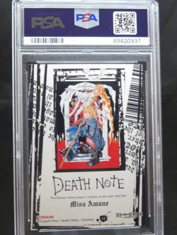Misa Amane Speckle psa10 DEATH NOTE TC 2006-2007 trading card - Image 2