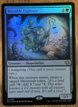 MTG: Lorwyn Eclipsed, Mutable Explorer - Foil - Image 1