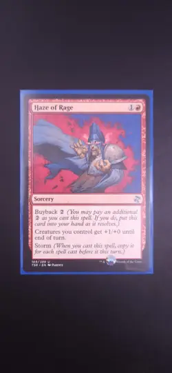 Haze of Rage Time Spiral Remastered Regular Mint MTG - Image 1