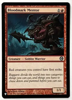 X2 MTG (P08 083) Bloodmark Mentor - NM Pack Fresh - Uncommon - The List - Image 1