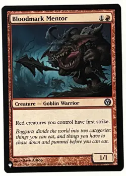X2 MTG (P08 083) Bloodmark Mentor - NM Pack Fresh - Uncommon - The List - Image 2