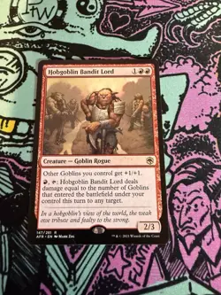 Hobgoblin Bandit Lord Adventures in the Forgotten Realms Regular - Image 1