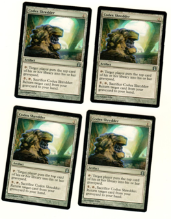 Set Of 4 Codex Shredder Return To Ravnica #228 Magic the Gathering Playset - Image 3