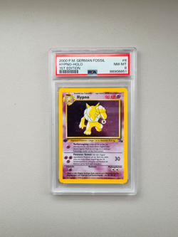 Hypno Holo 1. Edition #8 | Pokemon Fossil Deutsch | PSA 8 - Image 1