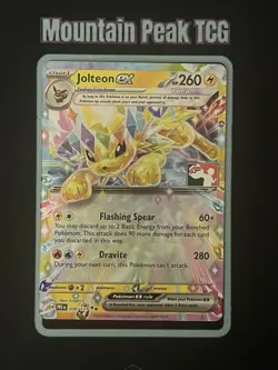 Pokemon TCG Jolteon EX 030/131 Play Stamped Prize Pack - Image 1