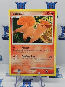 Vulpix 102/127 Platinum Pokemon - LP - Image 1