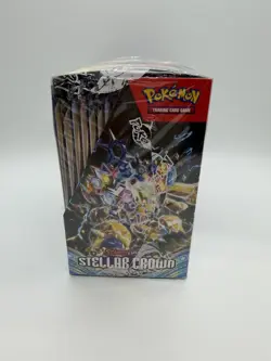 Pokemon TCG Stellar Crown Booster Box - Factory Sealed (36 Packs) - Image 2