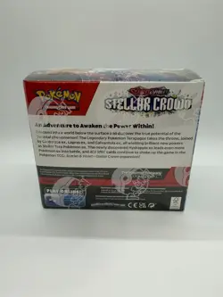 Pokemon TCG Stellar Crown Booster Box - Factory Sealed (36 Packs) - Image 4
