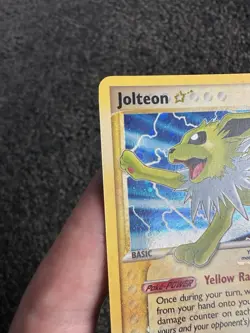 2007 Jolteon Gold Star #101 Pokemon Power Keepers ungraded LP-NM - Image 3