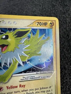 2007 Jolteon Gold Star #101 Pokemon Power Keepers ungraded LP-NM - Image 4
