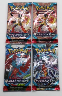 Pokemon TCG: Scarlet and Violet Paradox Rift Booster Pack Sealed Lot of 4 NEW - Image 1