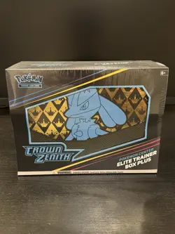 Pokemon Center Exclusive Crown Zenith ETB Elite Trainer Box Plus Factory Sealed - Image 1