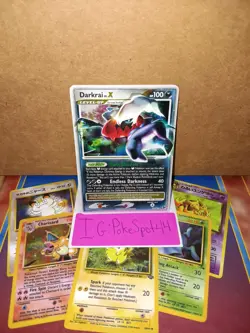 Pokemon 2008 Great Encounters Darkrai Lv.x #104/106 Lightly Played - Image 1