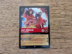 LADY TREMAINE IMPERIOUS QUEEN DISNEY LORCANA CARD RISE OF THE FLOODBORN 110/204 - Image 2