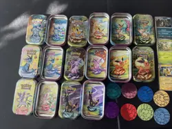 Prismatic Evolutions 8 COSMOS HOLO Promo Card Costco Mini Tin Promos Set Pokemon - Image 2