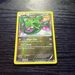 Pokemon TCG Rayquaza Legendary Treasures Reverse Holo Rare Card 93/113 - Image 1