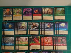 Disney Lorcana Trading Card Game 146 Card Bundle FOIL - Image 4