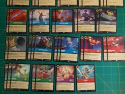 Disney Lorcana Trading Card Game 146 Card Bundle FOIL - Image 5