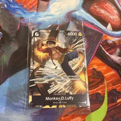 SEALED! One Piece Card- Monkey D. Luffy (P-035) English Promo Card - Image 4