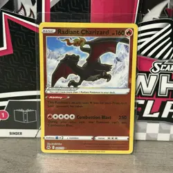 Radiant Charizard 020/159 Crown Zenith Holo Pokemon Card - Image 1